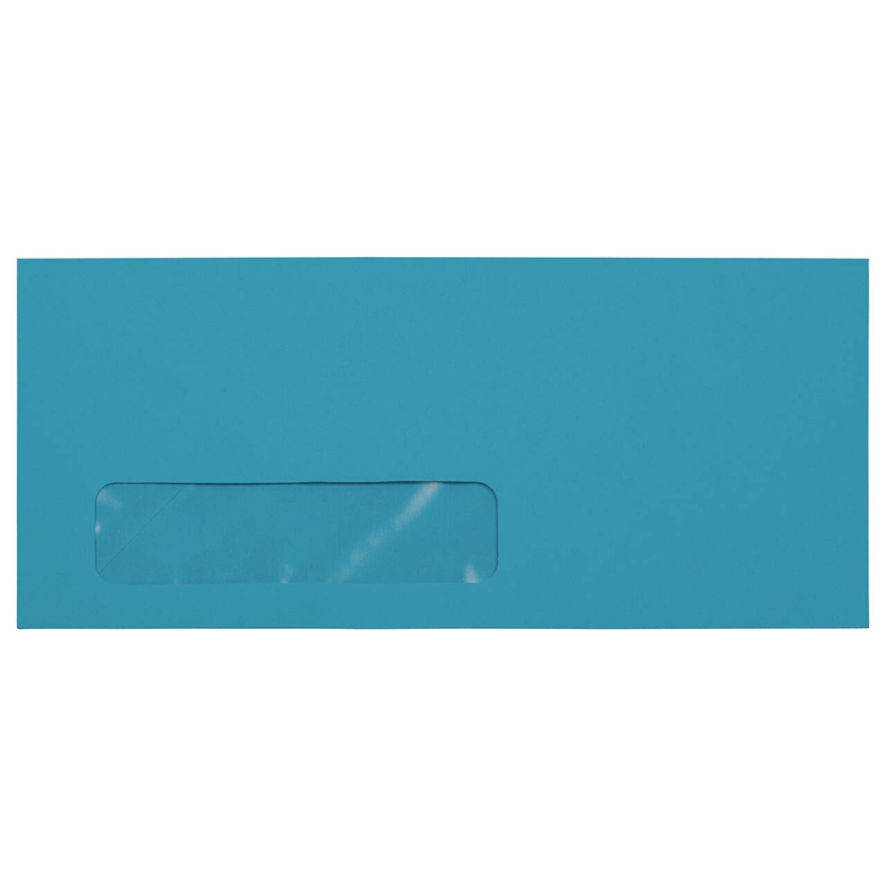 JAM Paper 4" x 9.5" Colored Business Window Envelopes, 50ct.